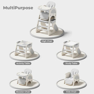 R for Rabbit Grow N Play Multi - Functional Smart Convertible High Chair For Kids - Baby High Chair