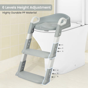 R for Rabbit Hilltop - Grey White - Potty Training
