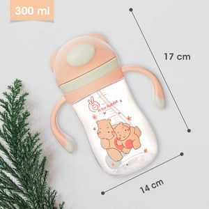 R for Rabbit Hippo Baby Straw Sipper - Yellow - Sippers