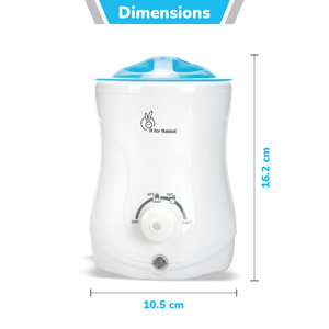 R for Rabbit Hot Bot Plus - 10.8 X 10.8 X 16.2 cm Bottle Warmer