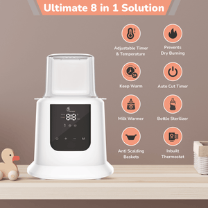 R for Rabbit Hot Bot Smart - 16  X 16 X 16.3 cm  Bottle Warmer