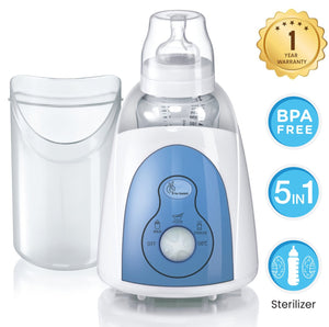 R for Rabbit Hot Bot Sterilizers and Bottle Warmer White Feeding Nursing and Nursery - Sterilizers and Bottle Warmer