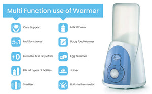 R for Rabbit Hot Bot Sterilizers and Bottle Warmer White Feeding Nursing and Nursery - Sterilizers and Bottle Warmer