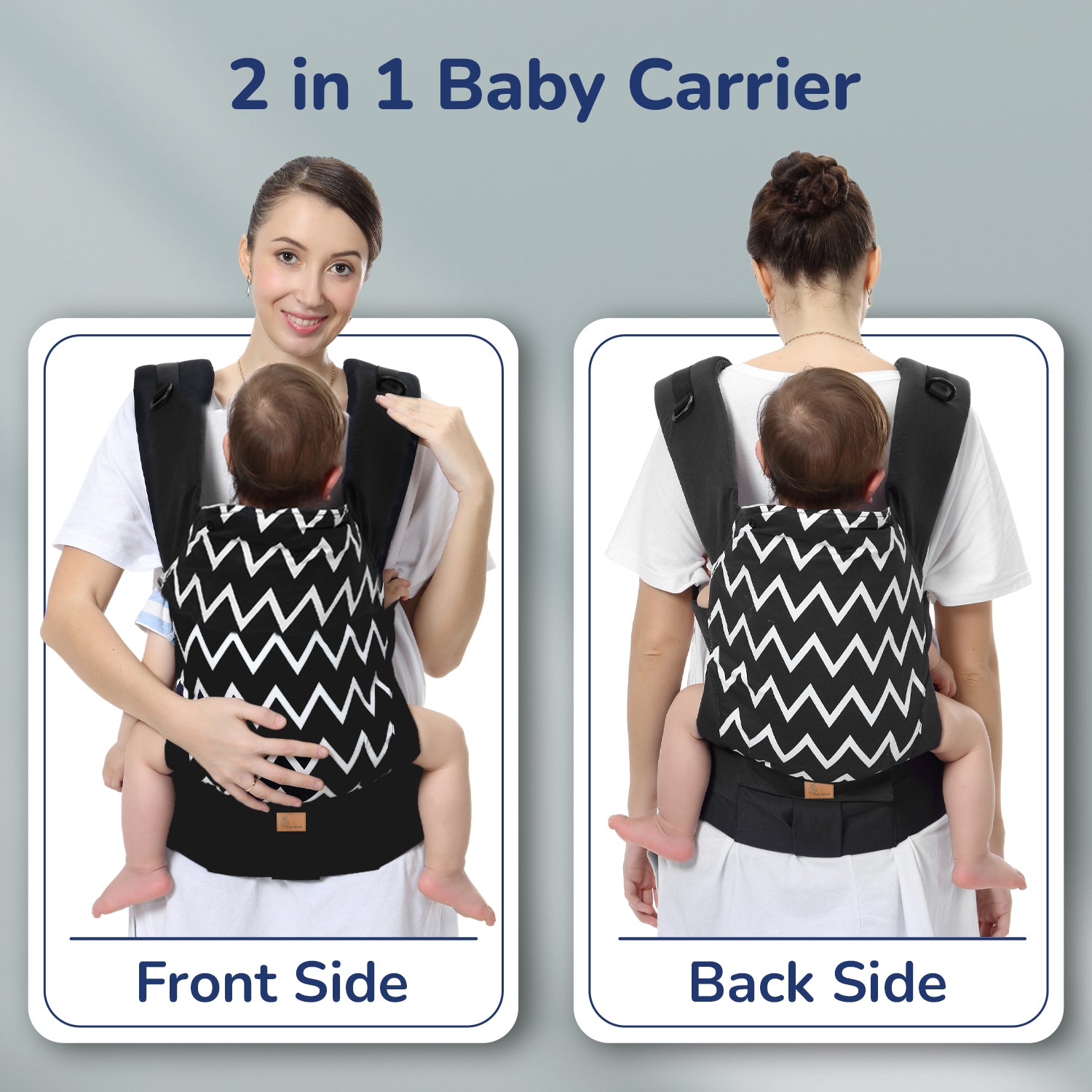  R for Rabbit Hug Me Ergo baby carrier - BCHMEBK3
