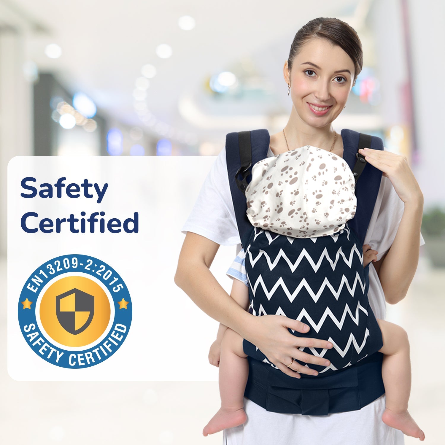 R for Rabbit Hug Me Ergo baby carrier - BCHMEBK3