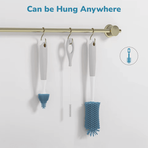 R for Rabbit Hygo Care Teddy - Grey Blue Bottle Cleaning Accessories