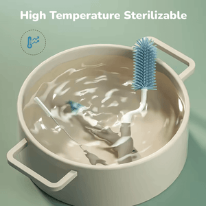 R for Rabbit Hygo Care Teddy - Grey Blue Bottle Cleaning Accessories