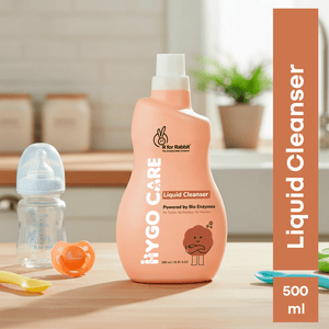 R for Rabbit Hygocare Liquid Cleanser - 500ml Liquid Cleanser White Baby Care - Liquid Cleanser