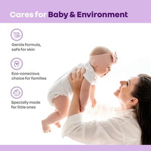 R for Rabbit Hygocare Liquid Detergent - 1000ml Liquid Detergent White Baby Care - Liquid Detergent