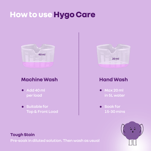 R for Rabbit Hygocare Liquid Detergent - 1000ml Liquid Detergent White Baby Care - Liquid Detergent