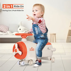 R for Rabbit Iya Iya Aero 2-in-1 Swing Car - Swing Car