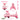 R for Rabbit Iya Iya Dino - Pink - Swing Car