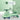 R for Rabbit Iya Iya Dino - Sea Green - SCIIDSG08