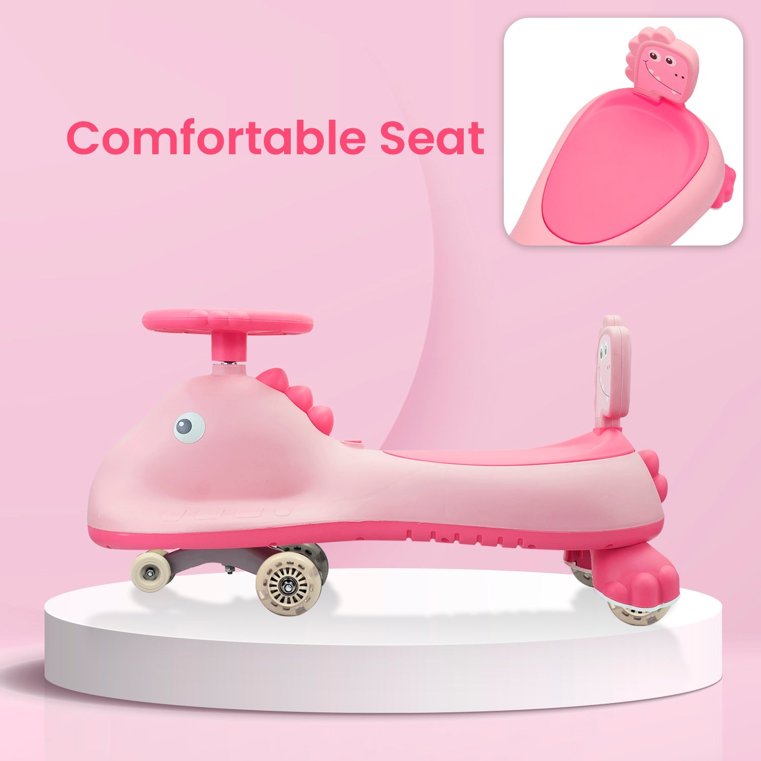 R For Rabbit Iya Iya Dino swing car - SCIIDBP08