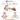 R for Rabbit Iya Iya Sportz swing car for kids - Cream Brown - Swing Car
