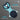 R for Rabbit Iya Iya Zippy - Lake Blue - Swing Car