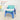 R for Rabbit Jelly Bean 3 In 1 Multi-Functional Kids Chair- Green Blue - FNJBGB01