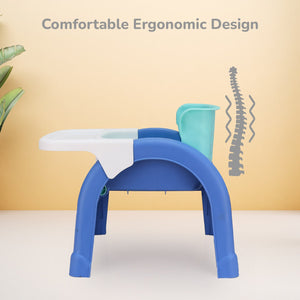 R for Rabbit Jelly Bean 3 In 1 Multi - Functional Kids Chair - Green Blue - Multi functional Chair