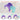 R for Rabbit Jelly Bean 3 In 1 Multi - Functional Kids Chair - Green Purple - Multi functional Chair
