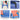R for Rabbit Jelly Bean 3 In 1 Multi - Functional Kids Chair - Orange Blue - Multi functional Chair
