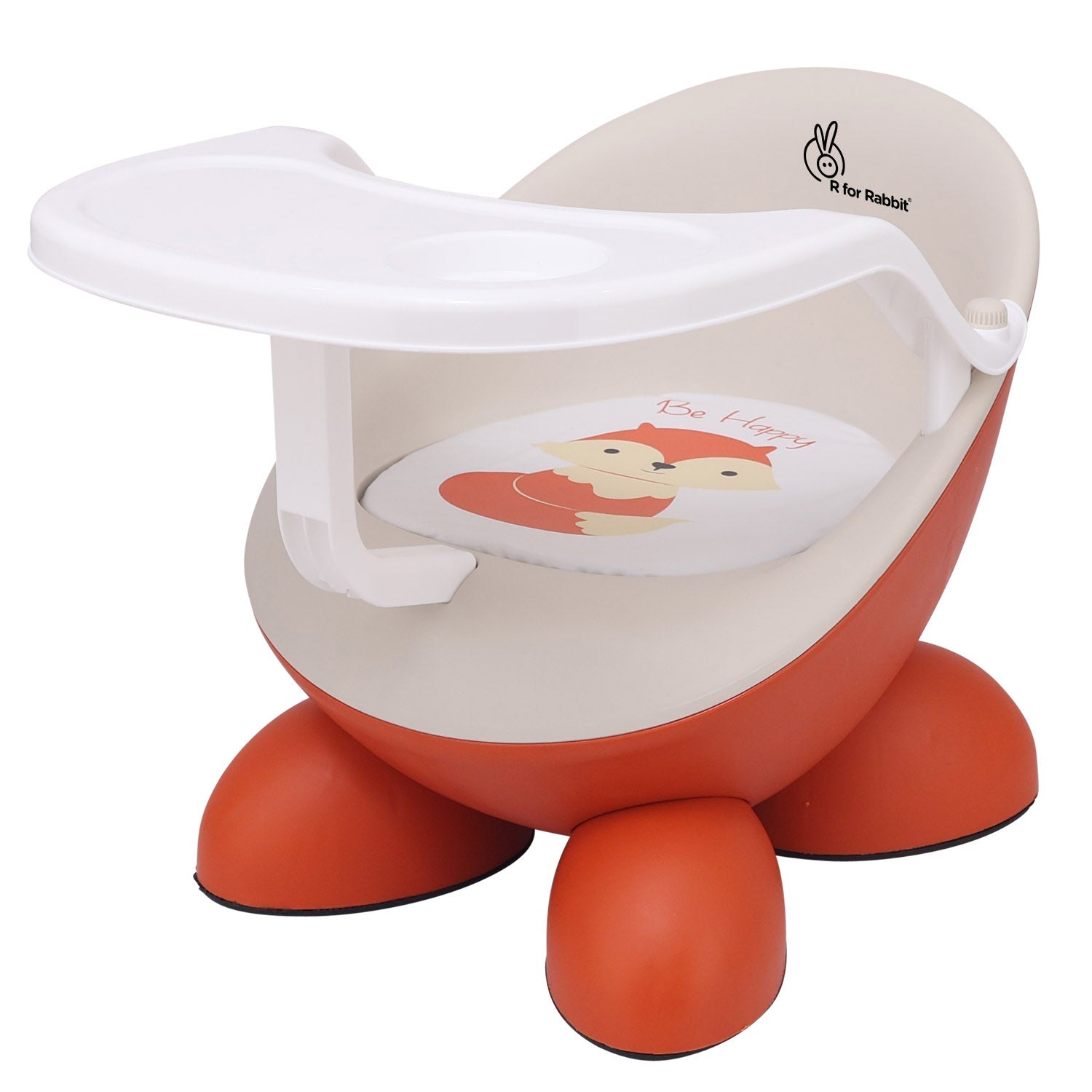 R for Rabbit Jelly Bean Fab Furniture Orange Cream Furniture - Chair