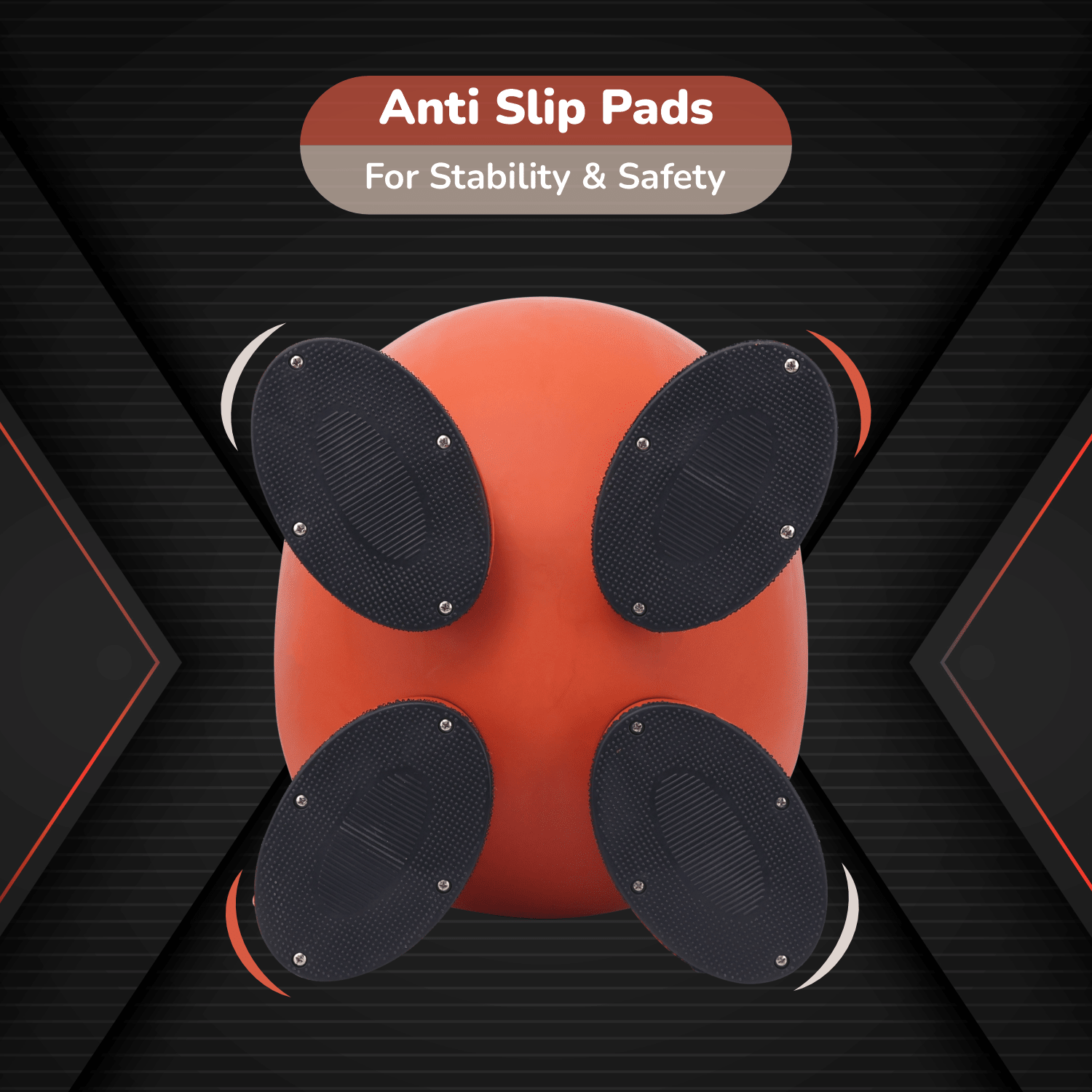 R for Rabbit Jelly Bean Fab Furniture Orange Cream Furniture - Chair