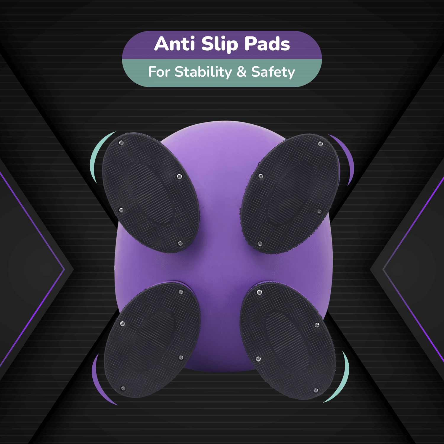 R for Rabbit Jelly Bean Fab Furniture Purple Green Furniture - Chair