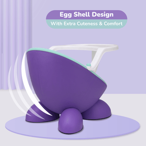 R for Rabbit Jelly Bean Fab Furniture Purple Green Furniture - Chair