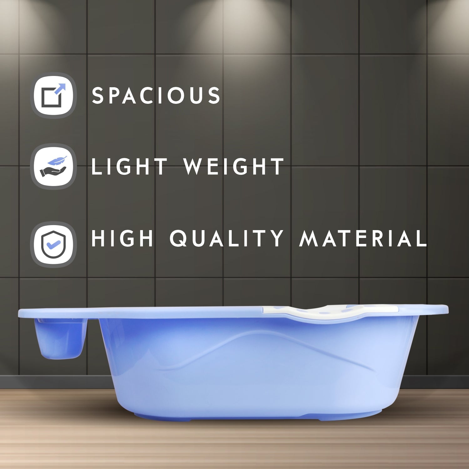 R for Rabbit Kiddie Kingdom Splash - With Sling - Green - Baby Bath Tub