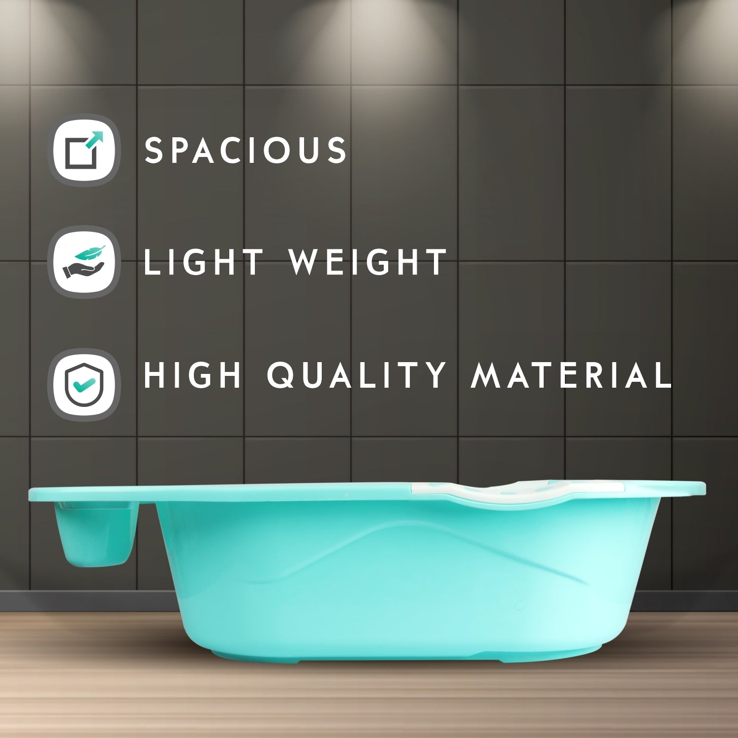 R for Rabbit Kiddie Kingdom Splash - With Sling - Purple - Baby Bath Tub