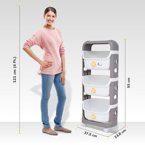 R for Rabbit Kiddo Korner Frosty - 37.5 cms (L) X 24.8 cms (B) X 93 cms(H) Organiser