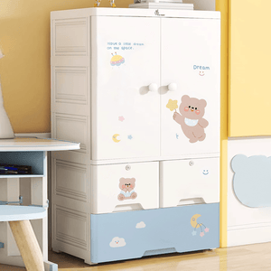 R for Rabbit Kiddo Korner Stellar - Astro White - 65 (L) X 38 (B) X 113 (H) Organiser