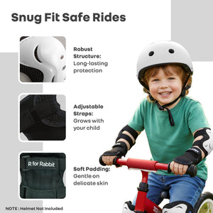 R for Rabbit Kids Knee, Elbow & Wrist Guard Set - Safety