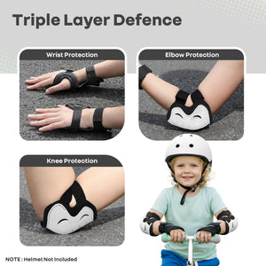 R for Rabbit Kids Knee, Elbow & Wrist Guard Set - Safety