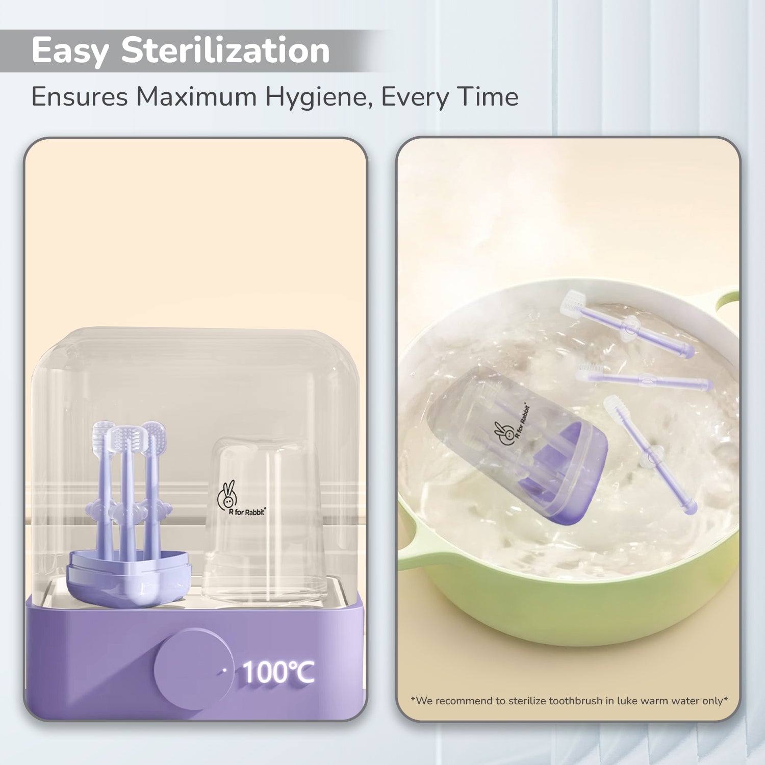 R For Rabbit Kids Toothbrush - Toothbrush