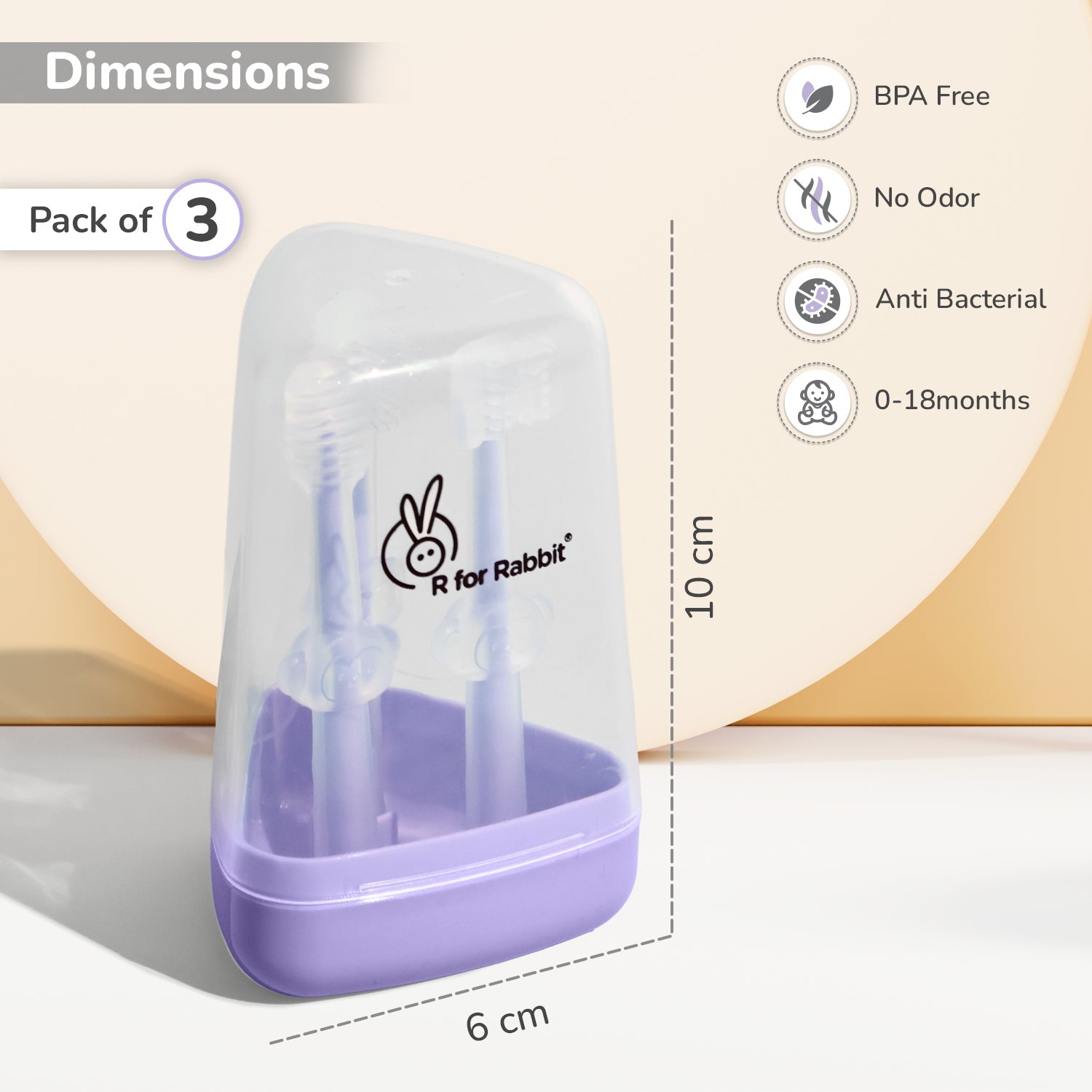 R For Rabbit Kids Toothbrush - Toothbrush