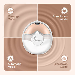 R for Rabbit Lactella Bliss Breast Pump for Moms - Peach - Breast Pump
