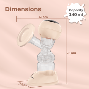 R for Rabbit Lactella Comfort Breast Pump – Dual Modes, 9 Levels, LED - Breast Pump