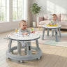 R for Rabbit Little Feet 2 - in - 1 Baby Walker with Activity Table - Scooter