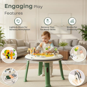 R for Rabbit Little Feet Hopper 2 - in - 1 Baby Walker & Activity Table - Baby Walker