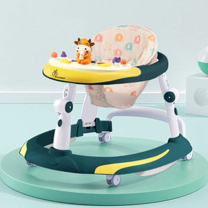 R for Rabbit Little Feet Plus Baby Walker Green Yellow Baby Gear - Baby Walker