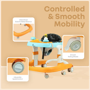 R for Rabbit Little Feet Sportz 2-in-1 Baby Walker - Baby Walker