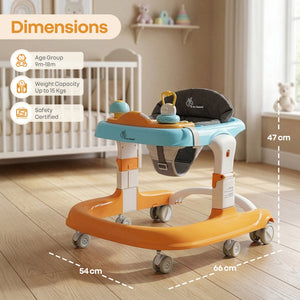 R for Rabbit Little Feet Sportz 2-in-1 Baby Walker - Baby Walker