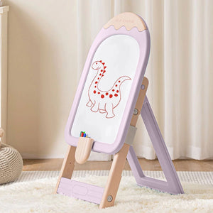 R for Rabbit Little Genius Candy- Set of Board & Chair- Purple - Writing Board