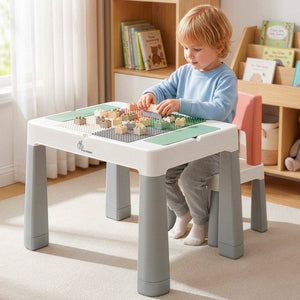 R for Rabbit Little Genius Learner Neo Kids Table & Chair Set (3–7 Years) - Baby Furniture