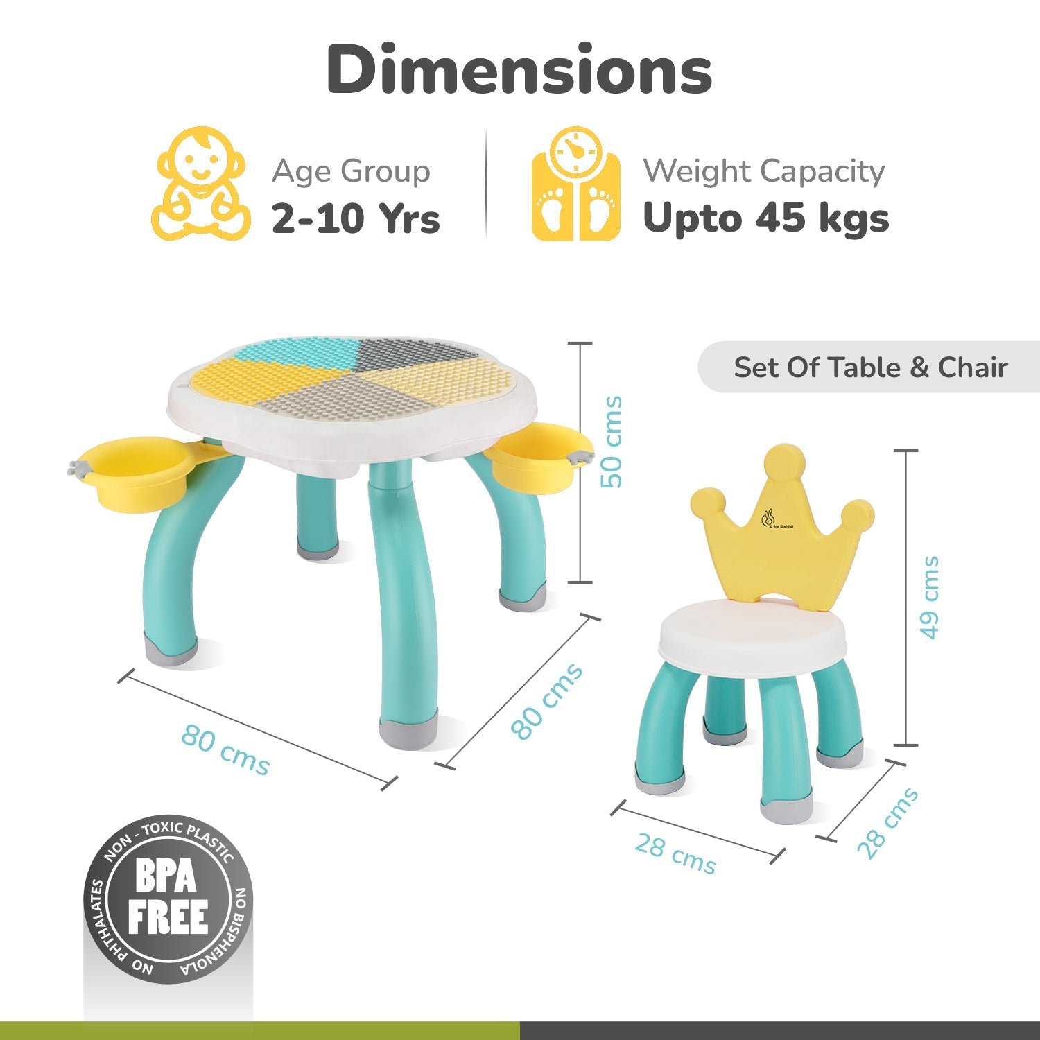 R for Rabbit Little Genius Regal Baby Furniture - FNLGRLBM4