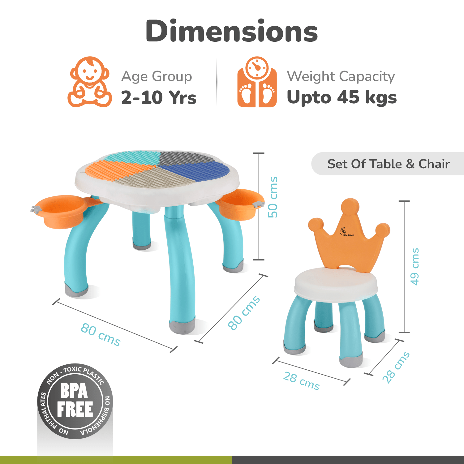 R for Rabbit Little Genius Regal Baby Furniture - FNLGRLBM4