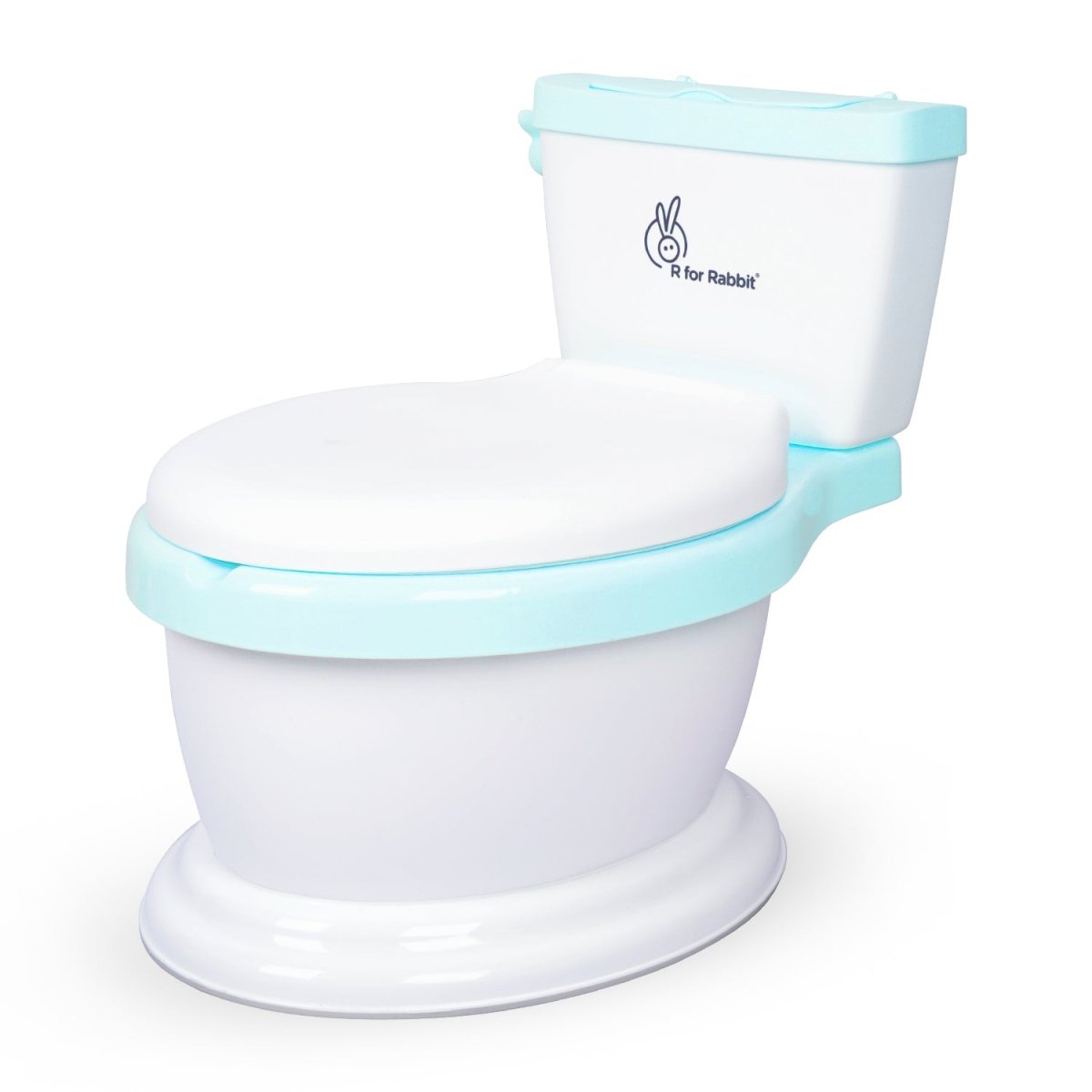 R for Rabbit Little GrownUp Potty Seat- White Green - PLGUWG2