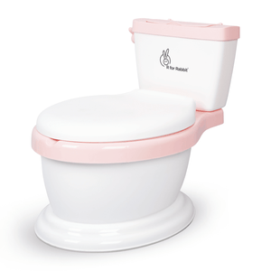 R for Rabbit Little GrownUp - White Pink - Potty Training