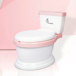 R for Rabbit Little GrownUp - White Pink - Potty Training